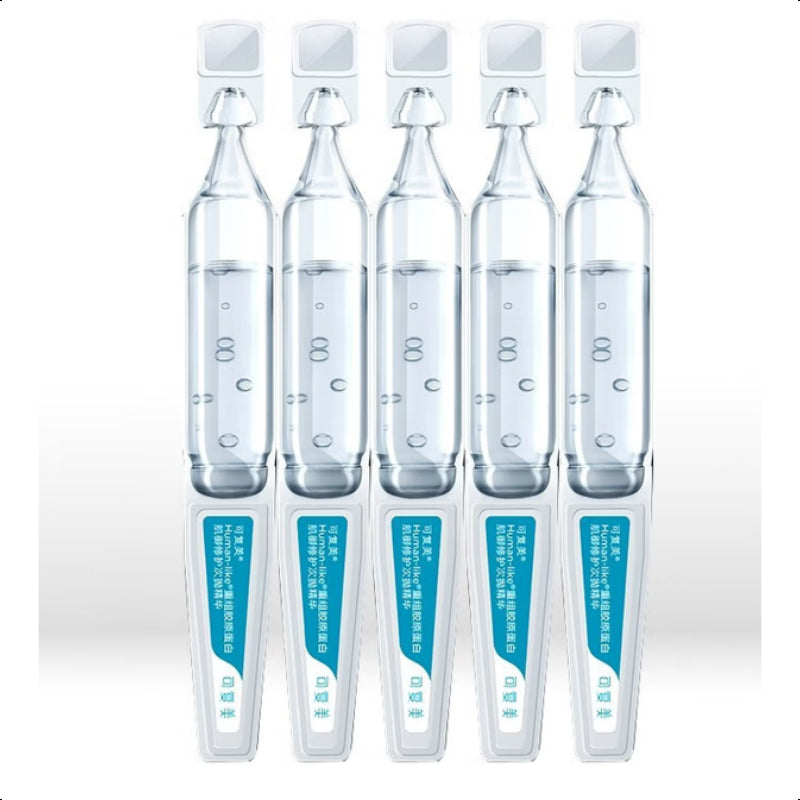 KOMFYMED Recombinant Collagen Restoraion Single Use Essence, 1.0, 5pcs - Soothing For Oily Sensitive Skin【Value Pack】