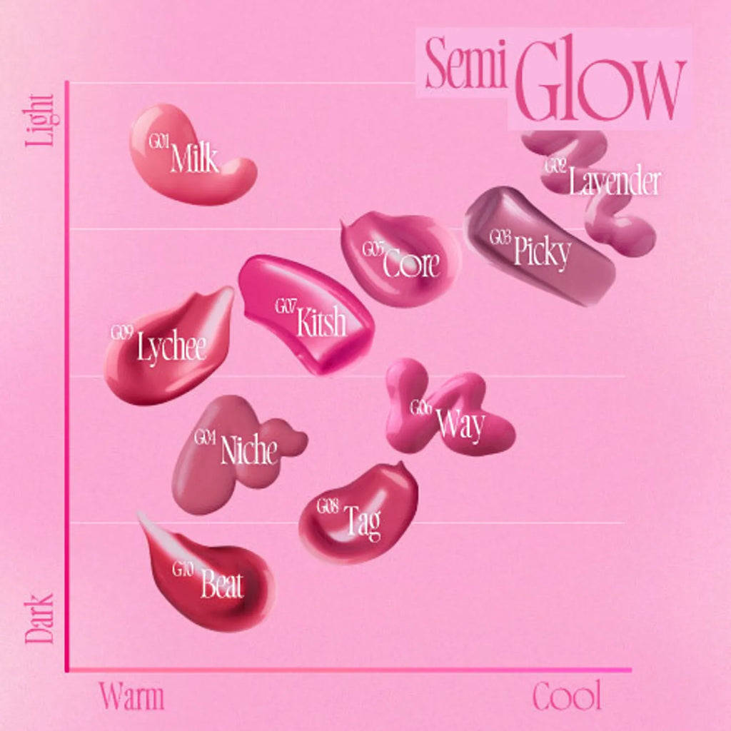 fwee Pink Obsession Stay-Fit Lip Tint (20 Colors)