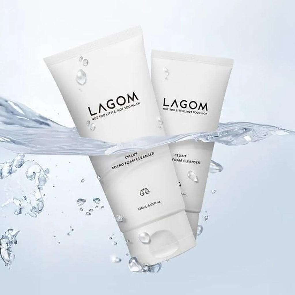 Lagom Cellup Micro Foam Cleanser 120ml*2ea Set (+30ml)