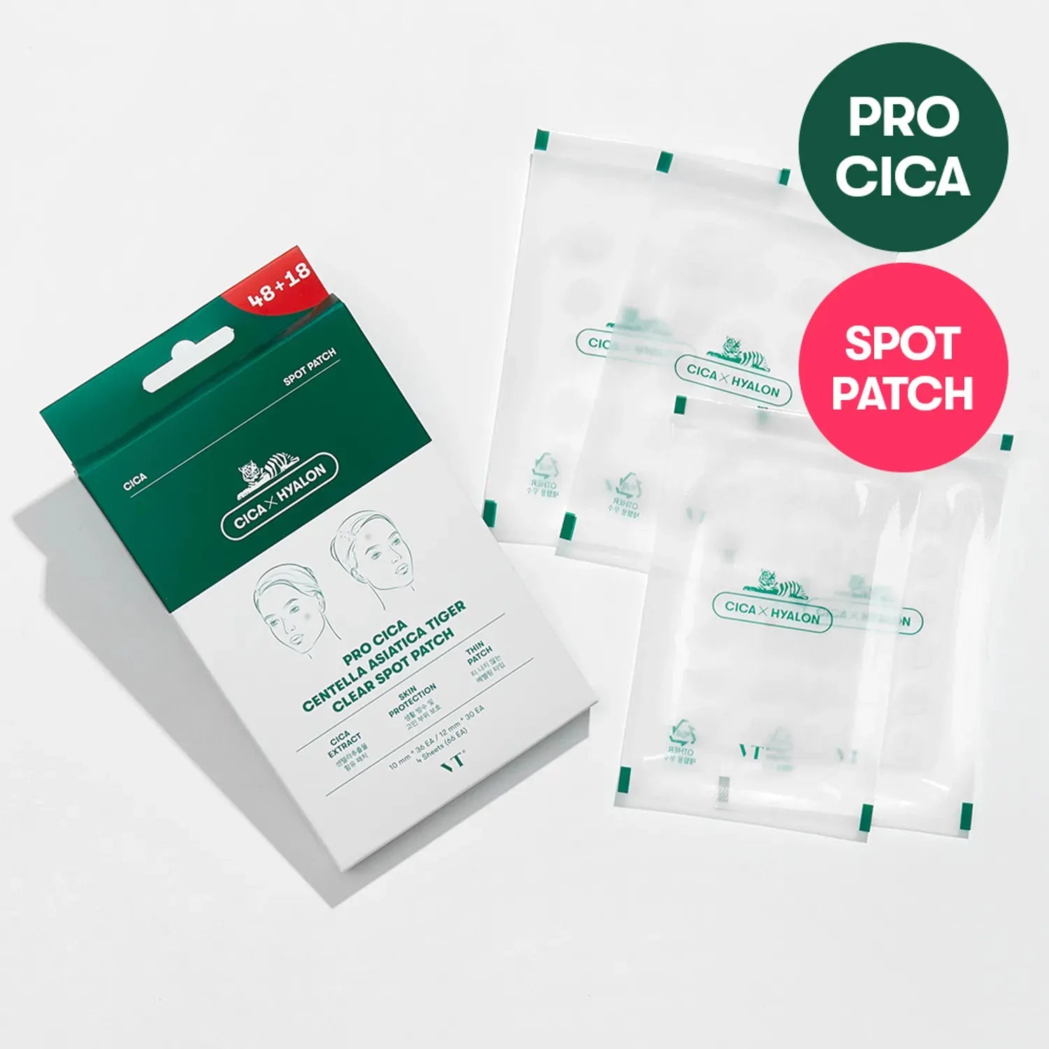 VT Pro Cica Centella Asiatica Tiger Clear Spot Patch 4P