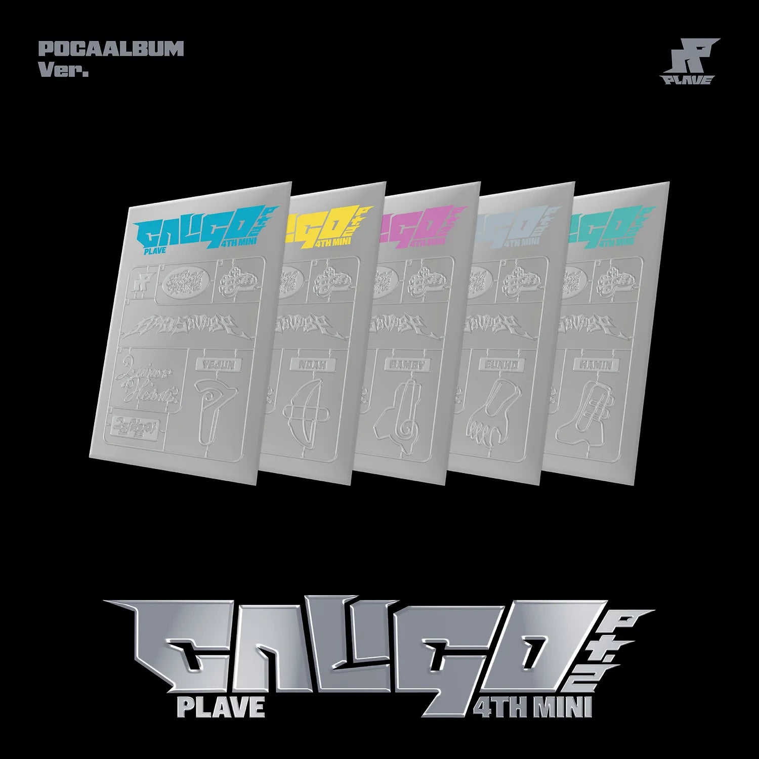 PLAVE - 4th Mini Album [Caligo Pt.2] (POCAALBUM Ver.) (5 in 1 Set)