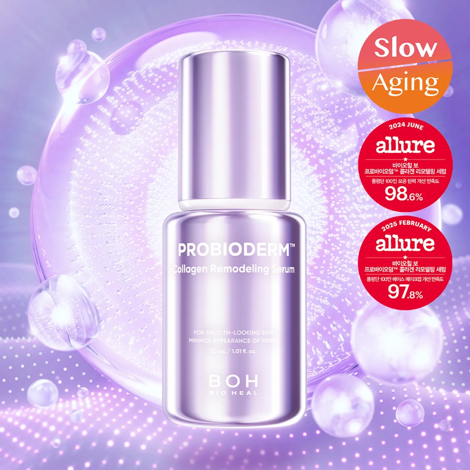 BIOHEAL BOH Probioderm Collagen Remodeling Serum 30ml Double Set