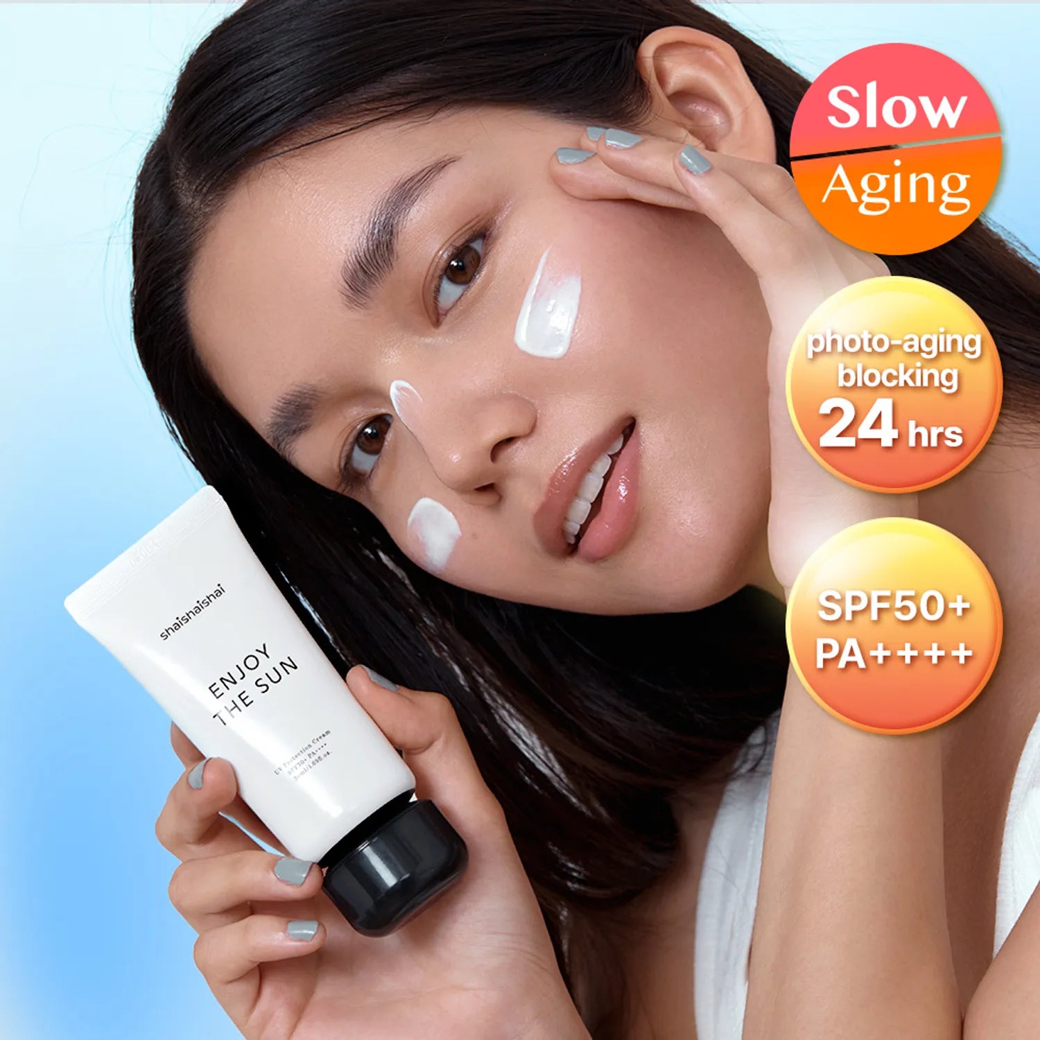 shaishaishai Enjoy The Sun UV Protection Cream SPF50+ PA++++ 50mL