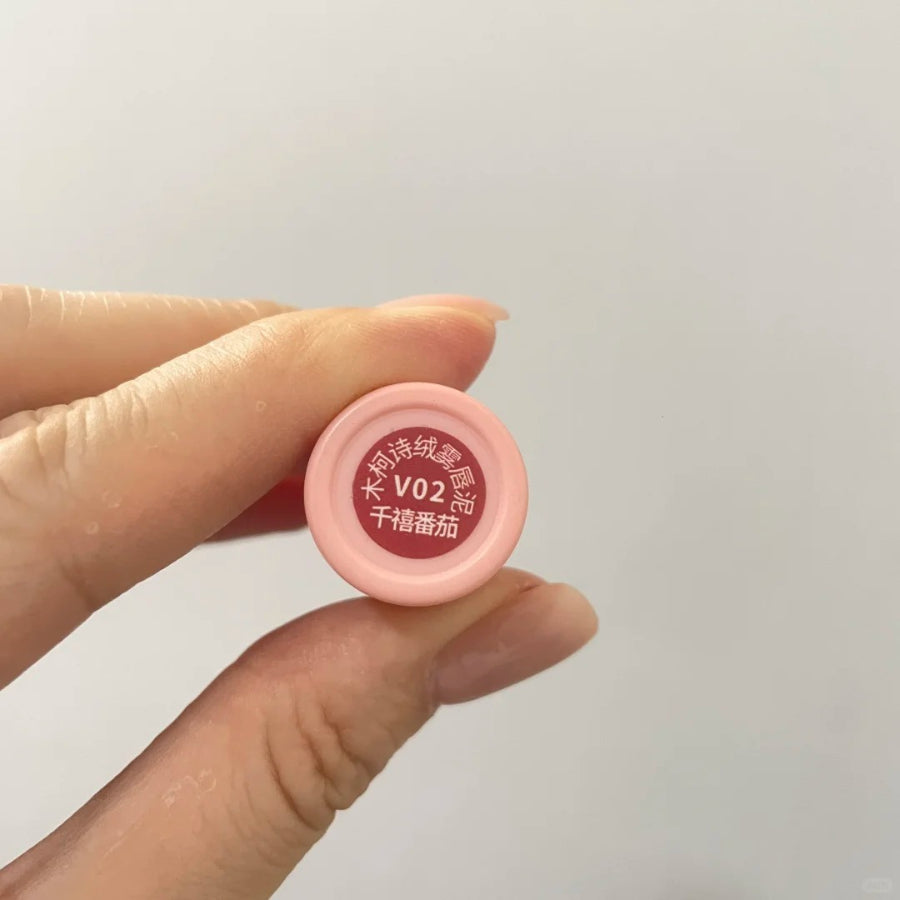 MUKESI Velvet Matte Lip Mud V02 Millennium Tomato