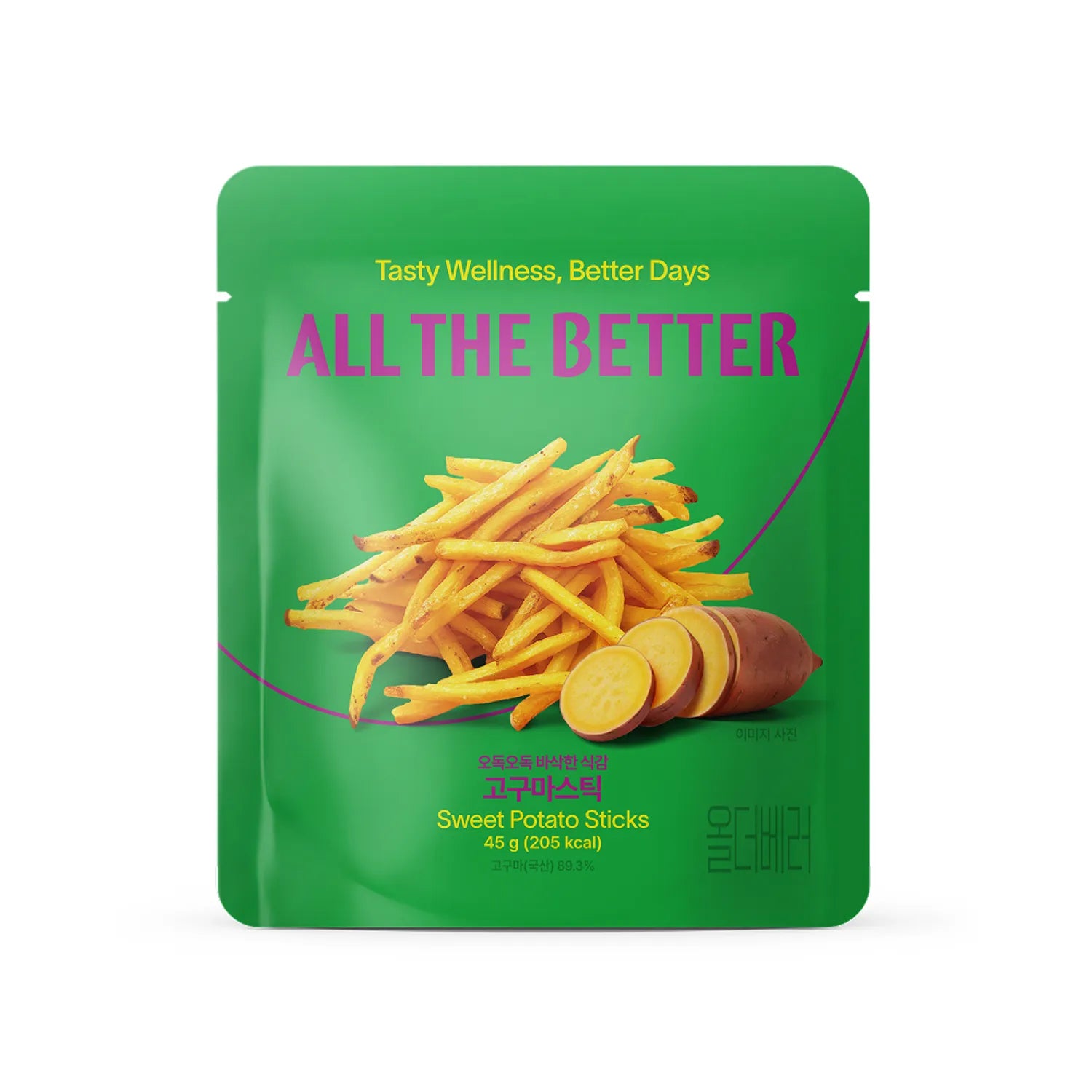 ALL THE BETTER Sweet Potato Sticks 45g