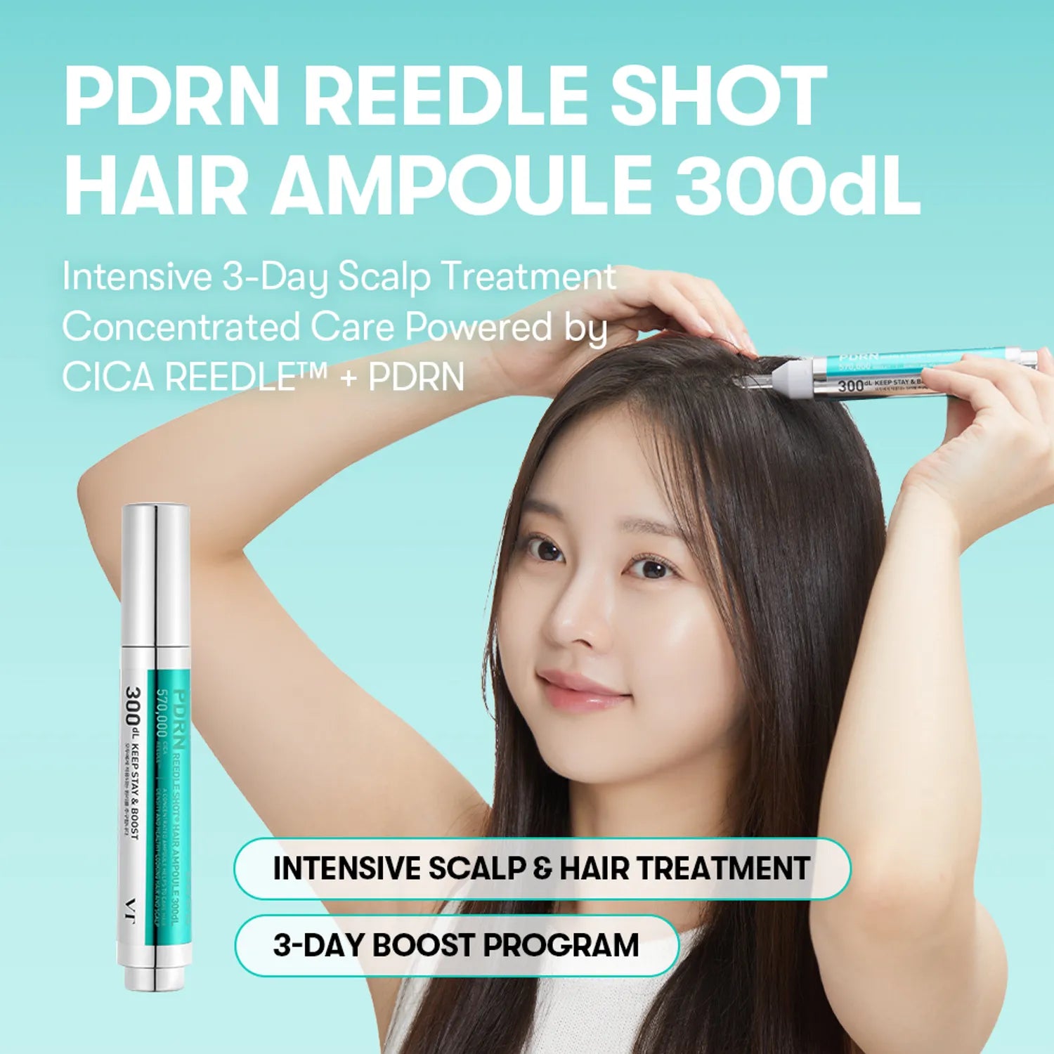 [Exclusive Deal] VT Reedle Shot Hair Full Care Set