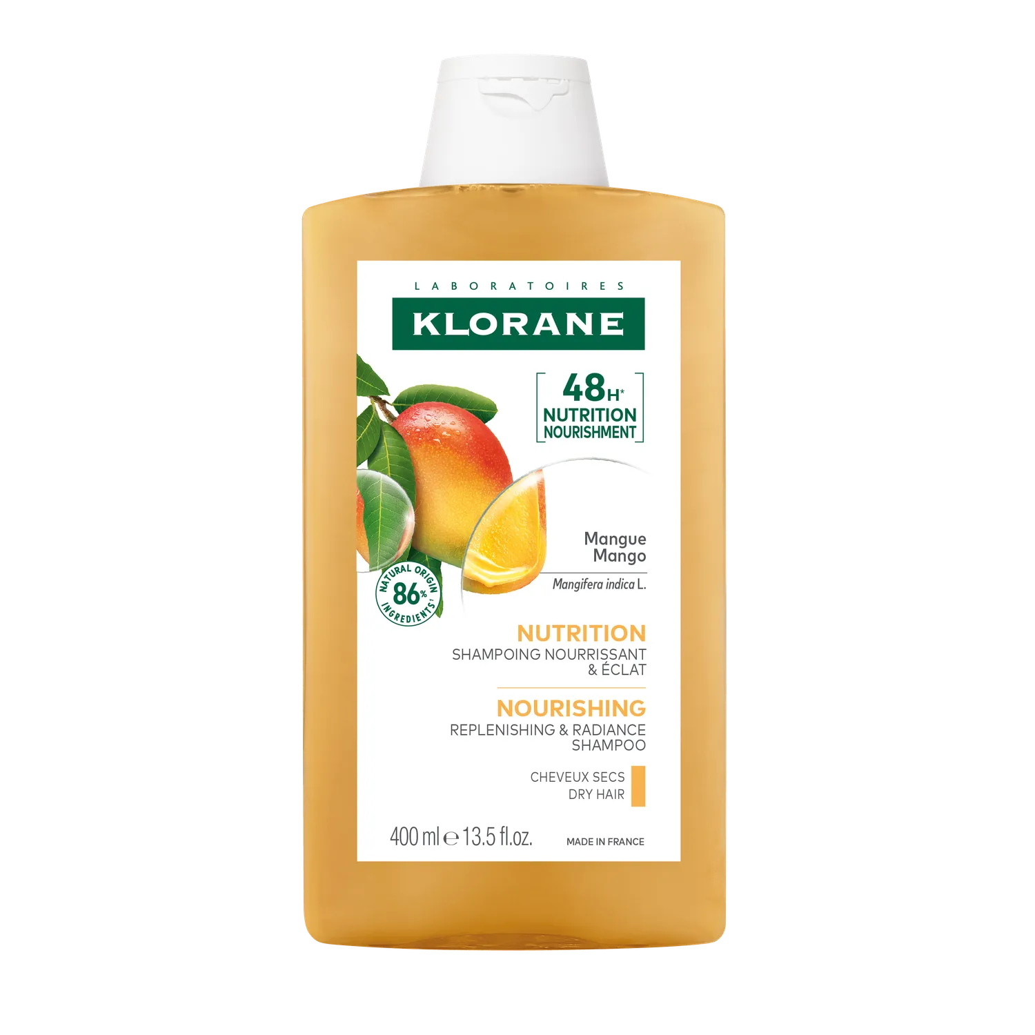 KLORANE Nourishing Shampoo with Mango & Butter 400mL