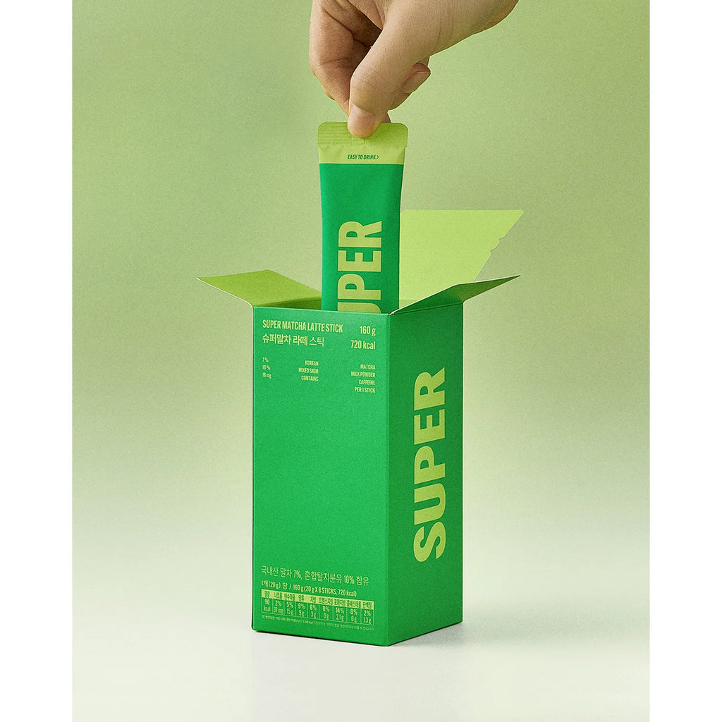SUPER MATCHA Latte Stick 8 Sticks