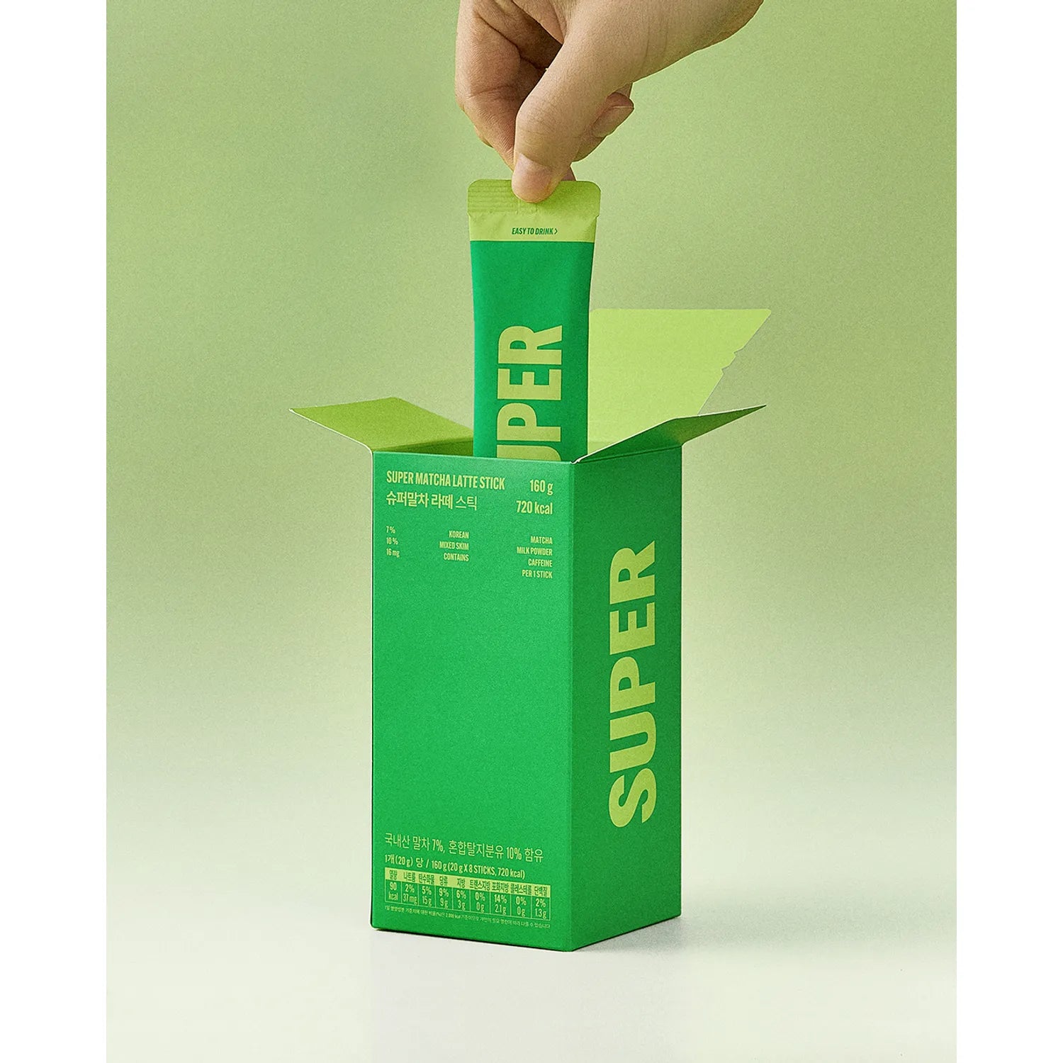 SUPER MATCHA Latte Stick 8 Sticks