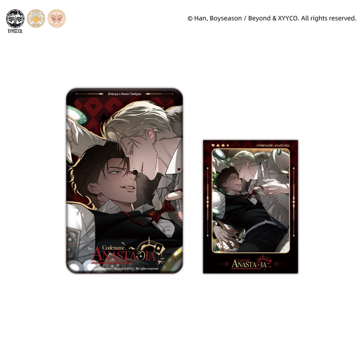 Codename Anastasia | Set 2 MercuryStudio Anime Goods - FUNIMECITY