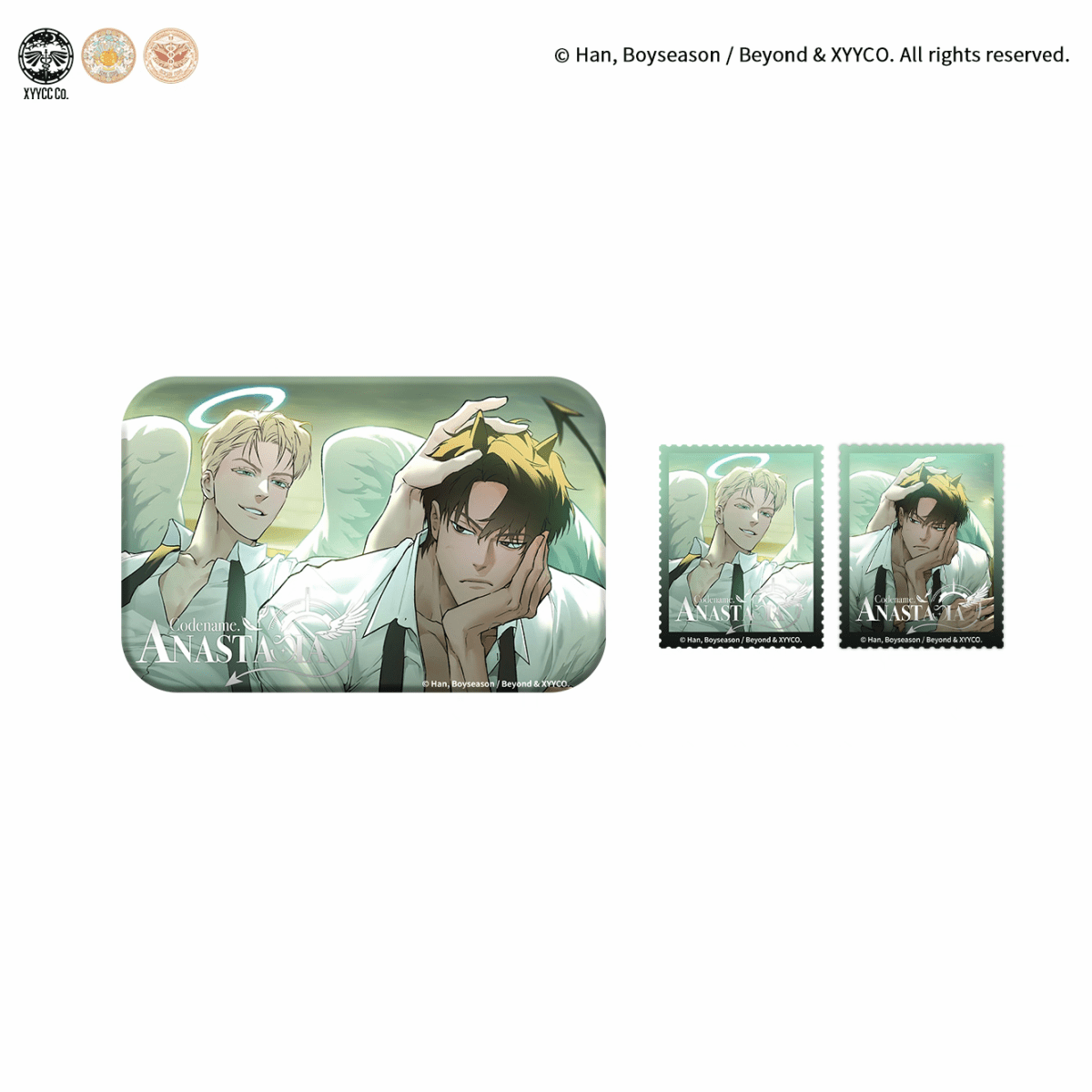 Codename Anastasia | Set 3 MercuryStudio Anime Goods - FUNIMECITY