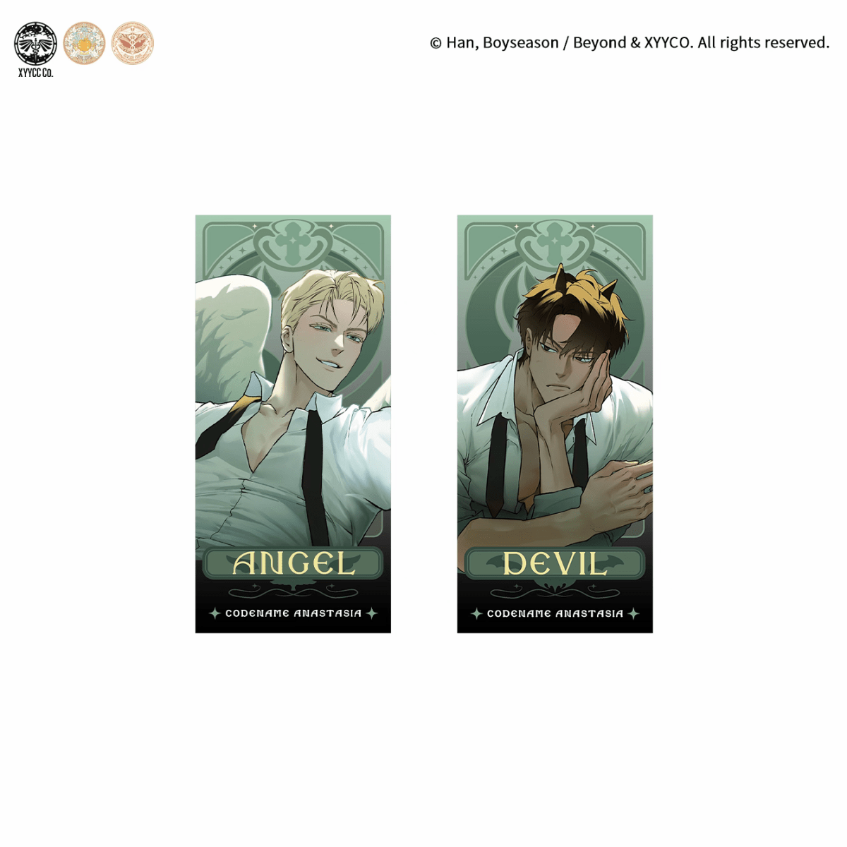 Codename Anastasia | Set 3 MercuryStudio Anime Goods - FUNIMECITY
