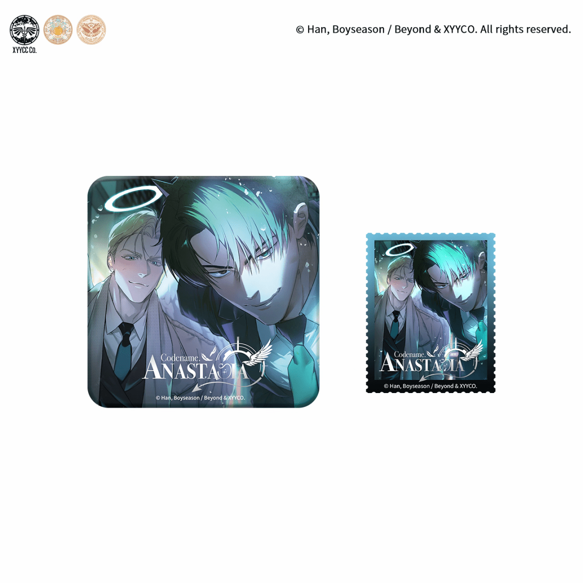 Codename Anastasia | Set 3 MercuryStudio Anime Goods - FUNIMECITY