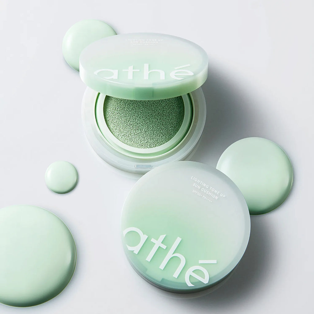athe Vegan Relief Lighting Tone Up Sun Cushion SPF50+ PA++++ 12g Refill