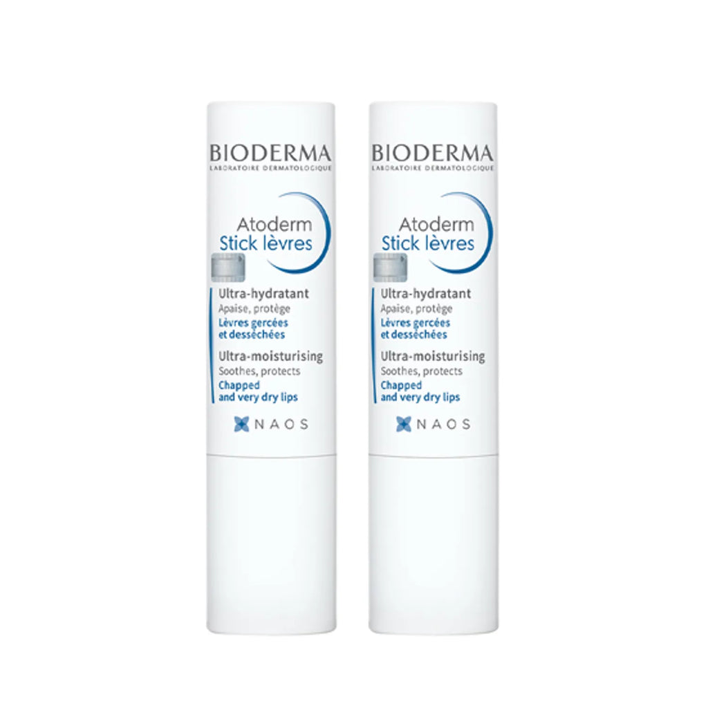 Bioderma Atoderm Lip Stick 4g Double Pack