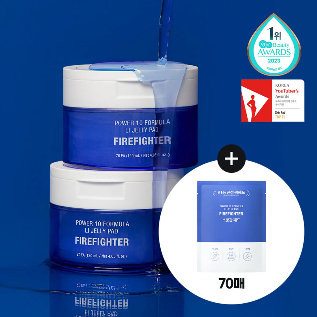 It's skin Power 10 Formula LI Jelly Pad Firefighter 70P (+70P Refill) (OY-Exclusive)