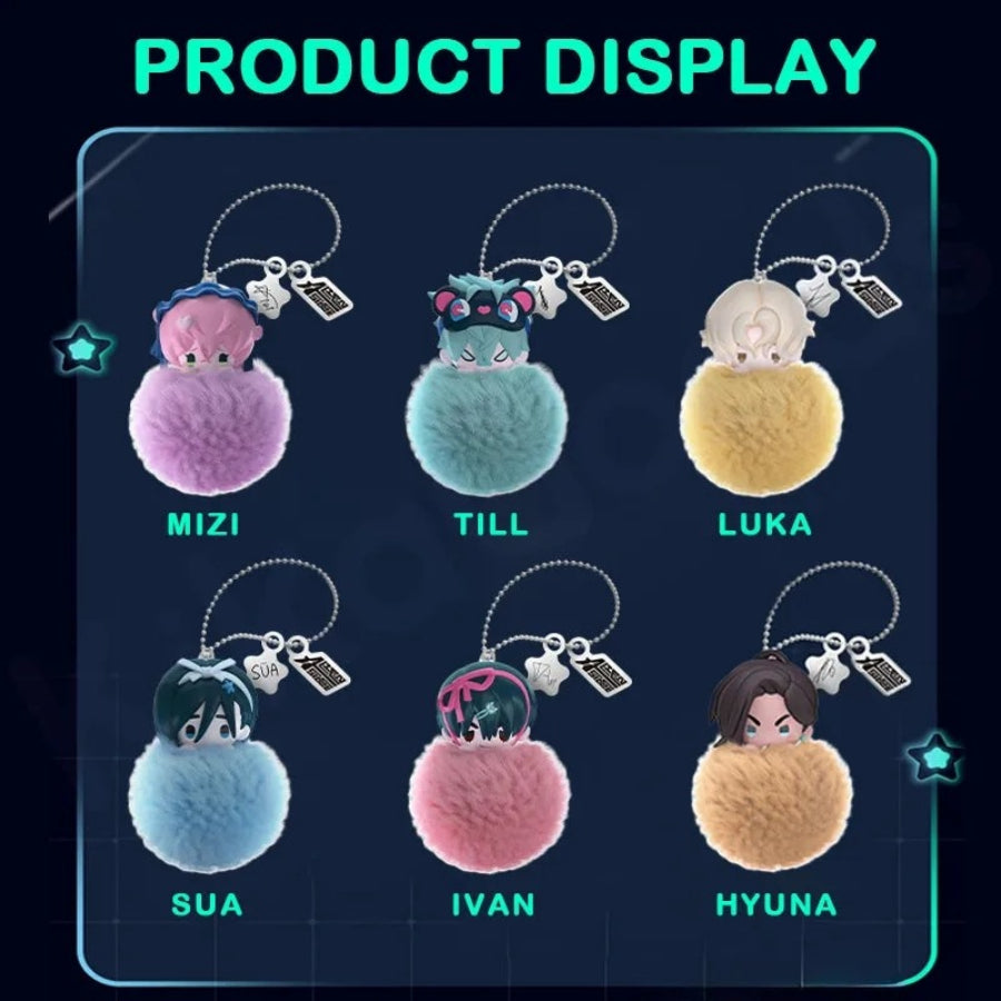 Alien Stage - Free Stage Plush Pendant Blind Box set of 6