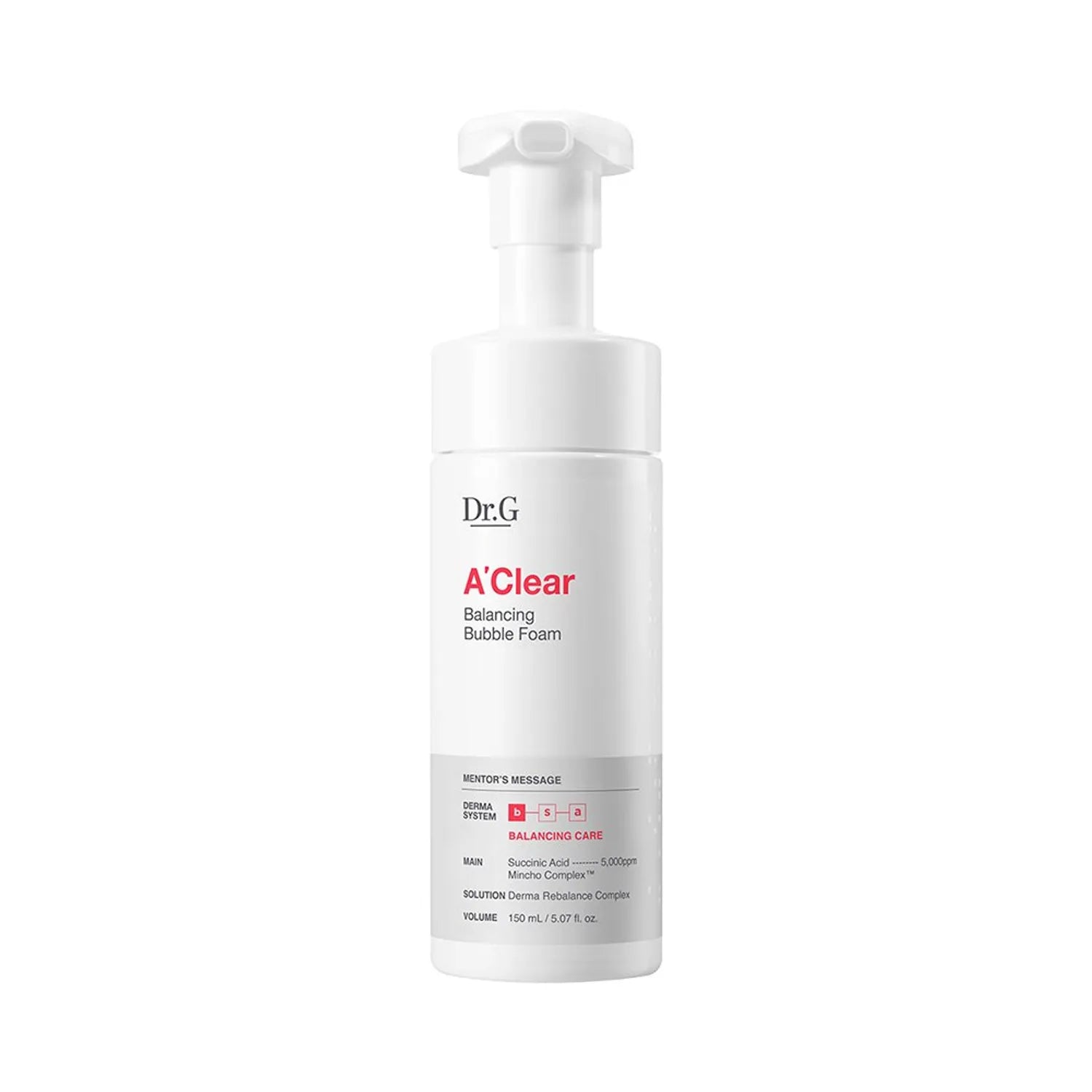 Dr.G A' Clear Balancing Bubble Foam 150mL