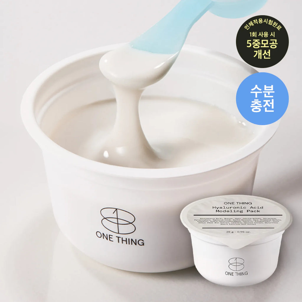 ONE THING Hyaluronic Acid Modeling Mask Cup Pack 28g