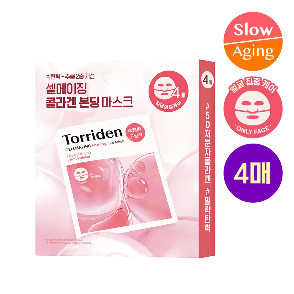 Torriden Cellmazing Firming Gel Mask Sheet 4ea