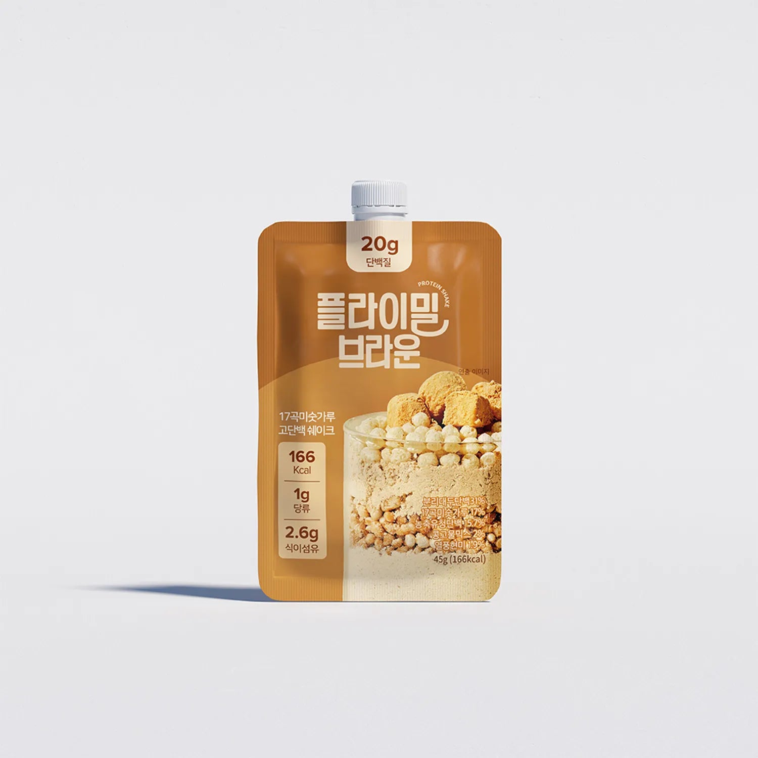 Flimeal Protein Shake #Brown Grain 45g