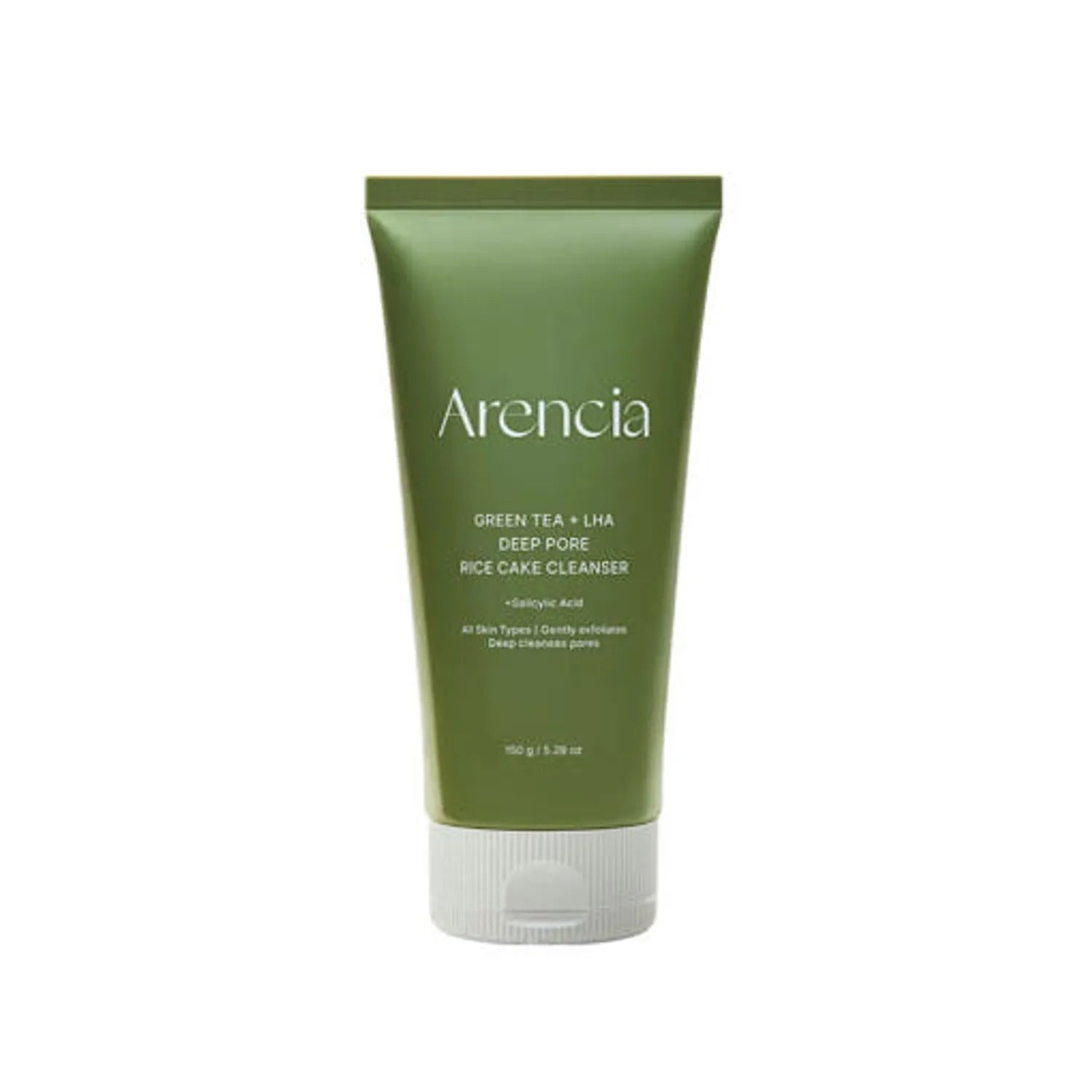 Arencia Green Tea + LHA Deep Pore Rice Cake Cleanser 150g Set (+Cleansing Balm 3g*6ea)