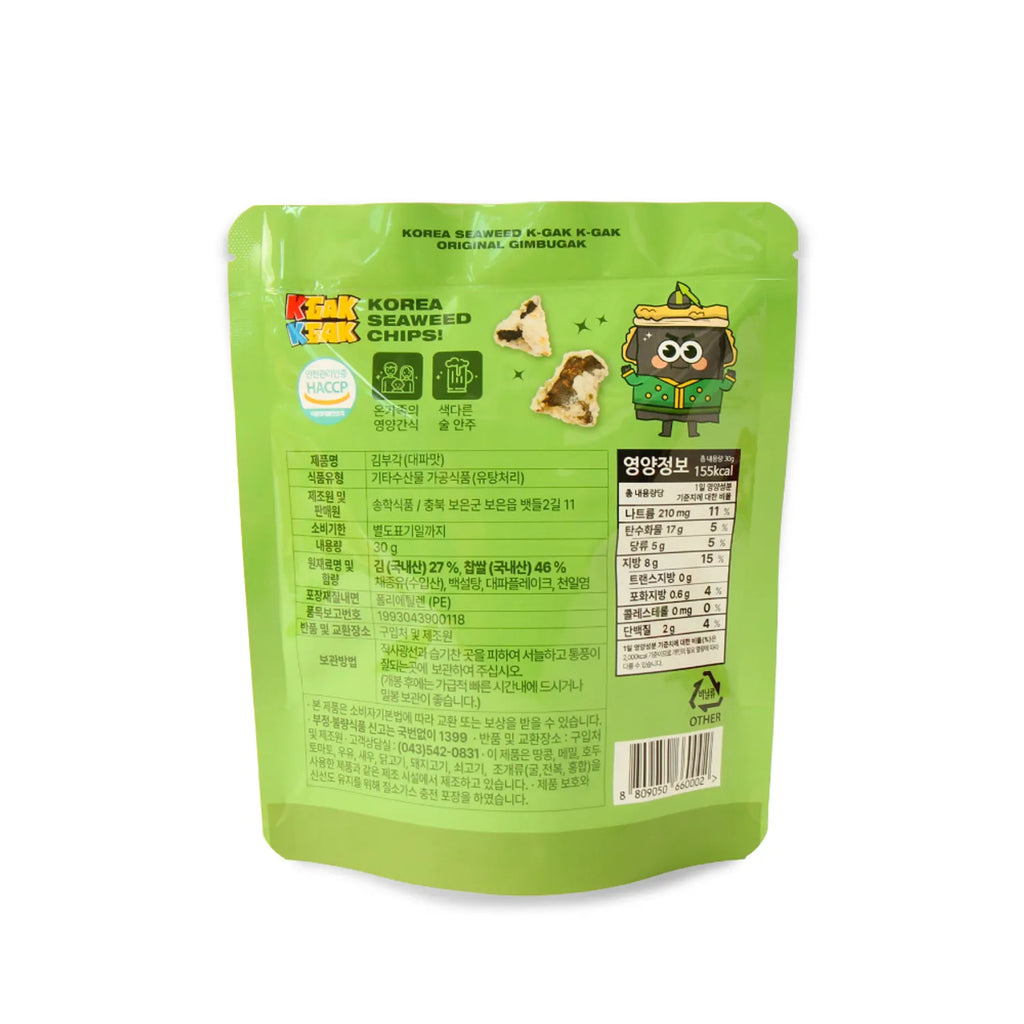 KGAKKGAK Gimbugak #Green Onion 30g
