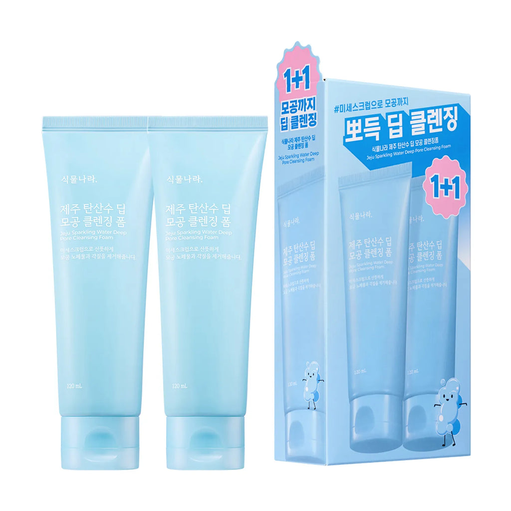 Shingmulnara Jeju Sparkling Water Deep Pore Cleansing Foam 120ml