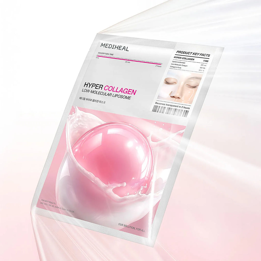 MEDIHEAL Hyper Mask Sheet 1ea (PDRN/Collagen/Hyaluronic Acid)