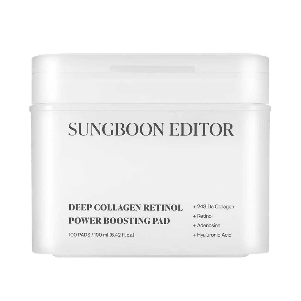 SUNGBOON EDITOR Deep Collagen Retinol Power Boosting Pad 100P