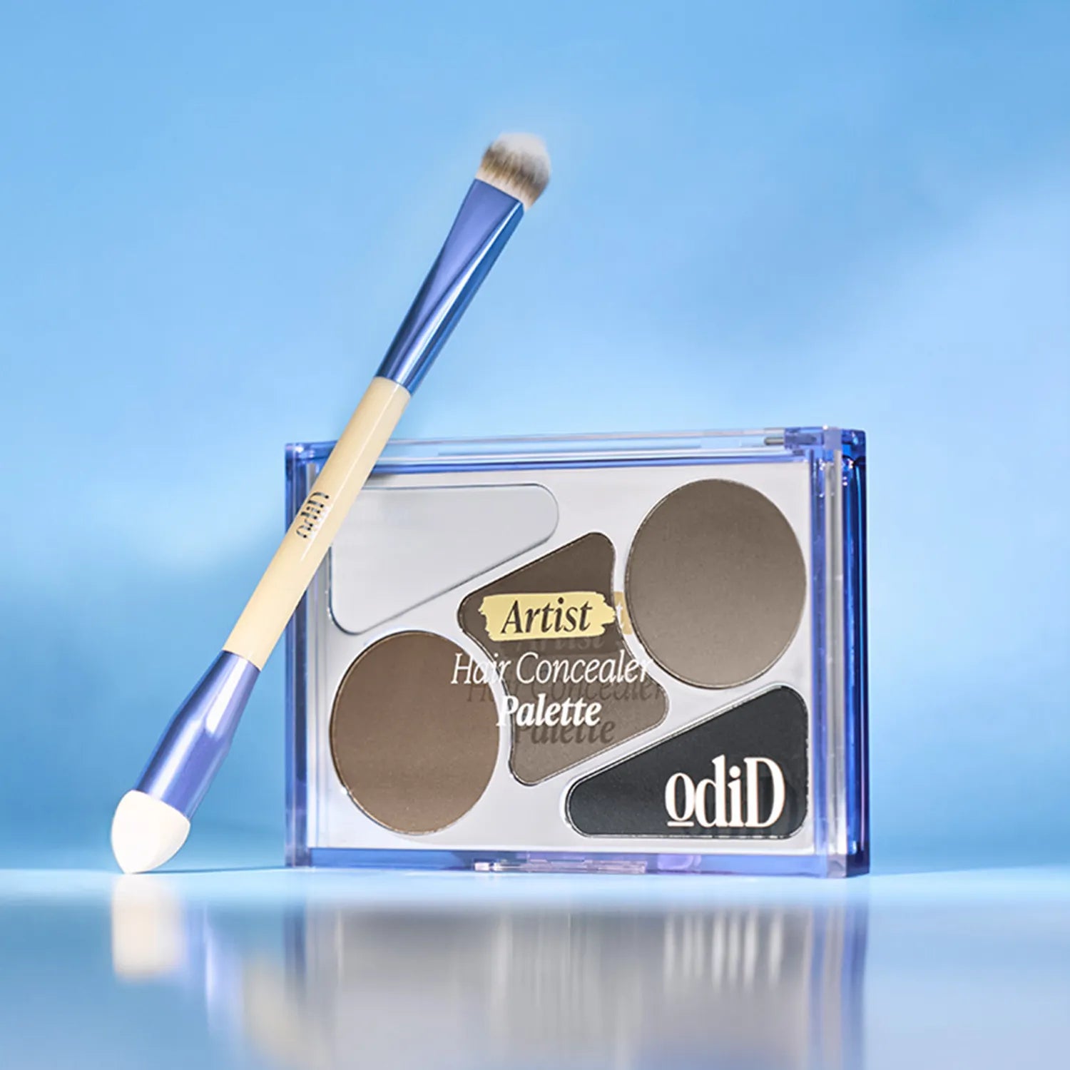 odiD Artist Hair Concealer Palette 12.9g Set (+Brush+Hair Pin)