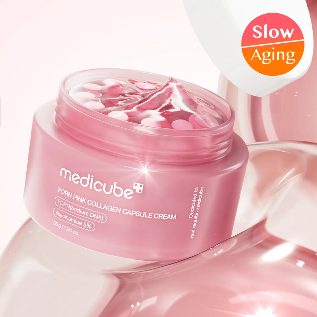 medicube PDRN Pink Collagen Capsule Cream 55g Set (+4.5g*2ea)