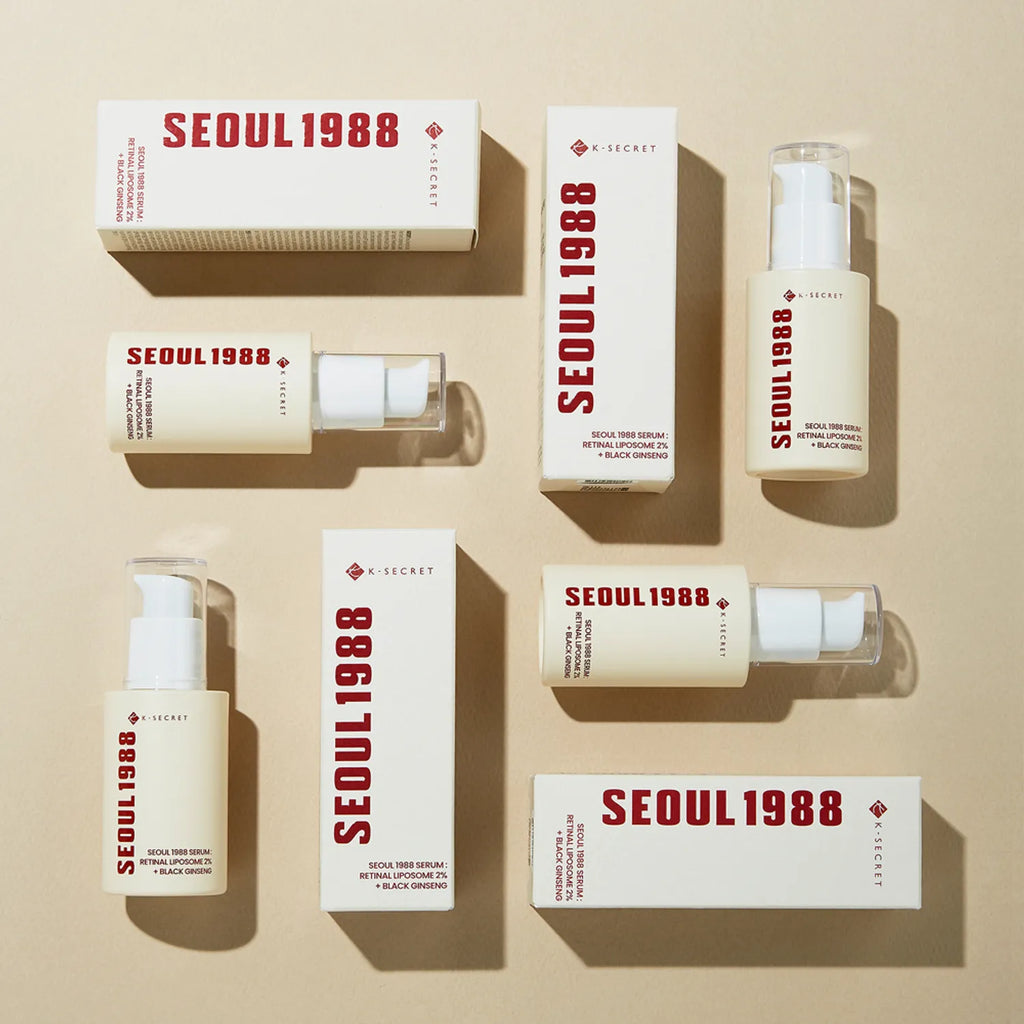 KSECRET Seoul 1988 Serum: Retinal Liposome 2%+Black Ginseng 30ml