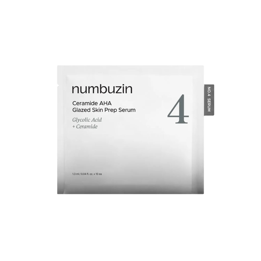 numbuzin No. 4 Ceramide AHA Glazed Skin Prep Serum 10ml (1ml*10ea)