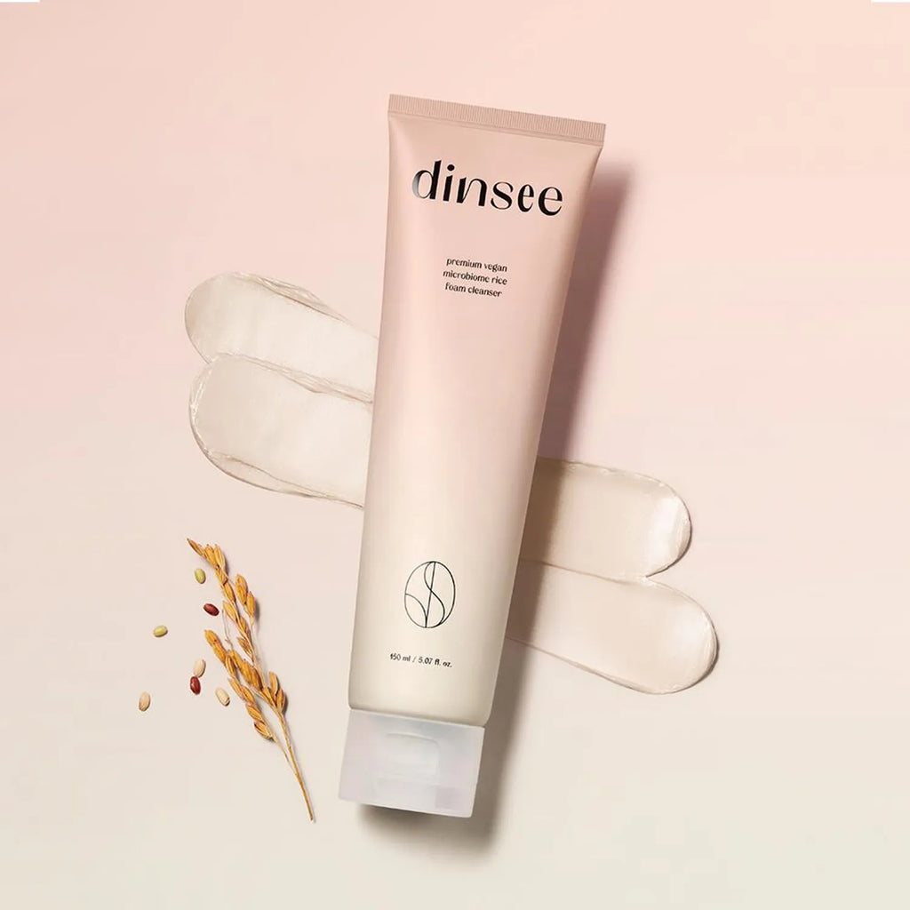 Dinsee Premium Vegan Microbiome Rice Foam Cleanser 150ml