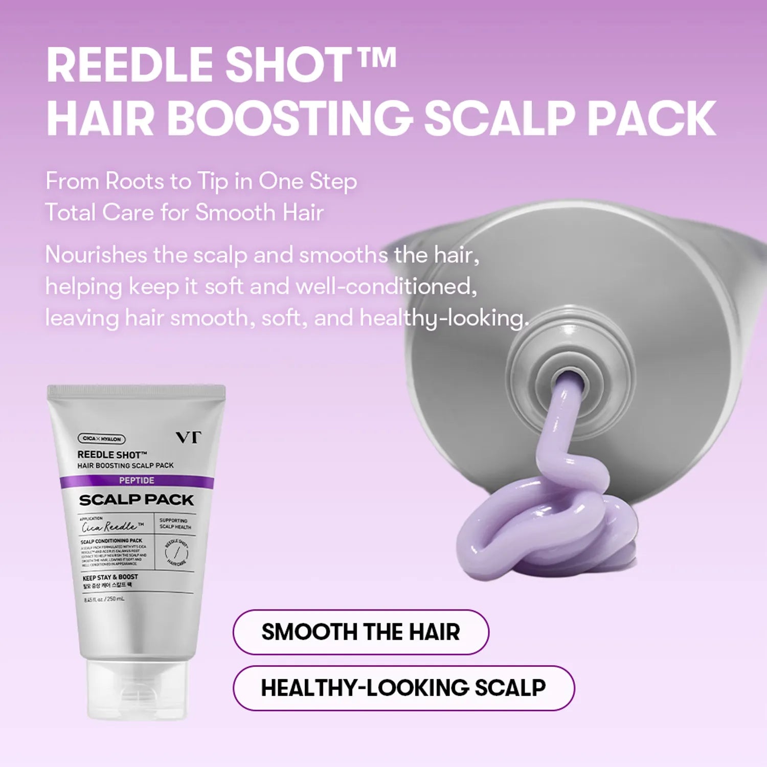 [Exclusive Deal] VT Reedle Shot Hair Full Care Set