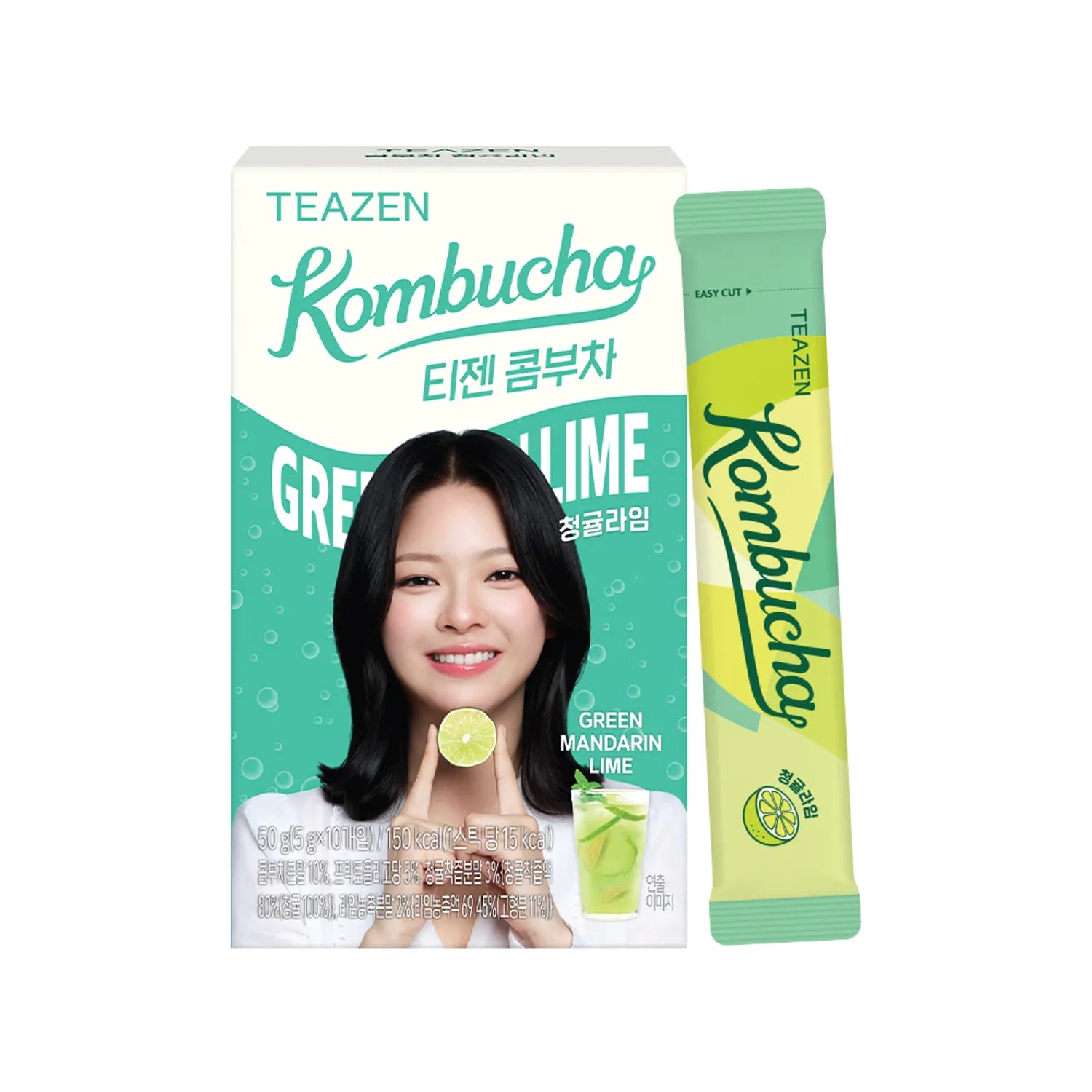 Teazen Kombucha #Green Mandarin Lime 10T