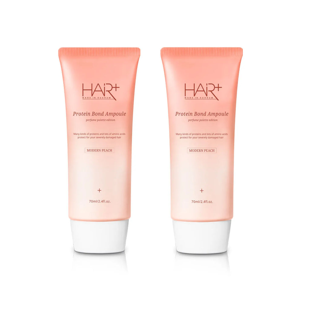 HAIRPLUS Protein Bond Ampoule Modern Peach 1+1 Pack (70ml*2)
