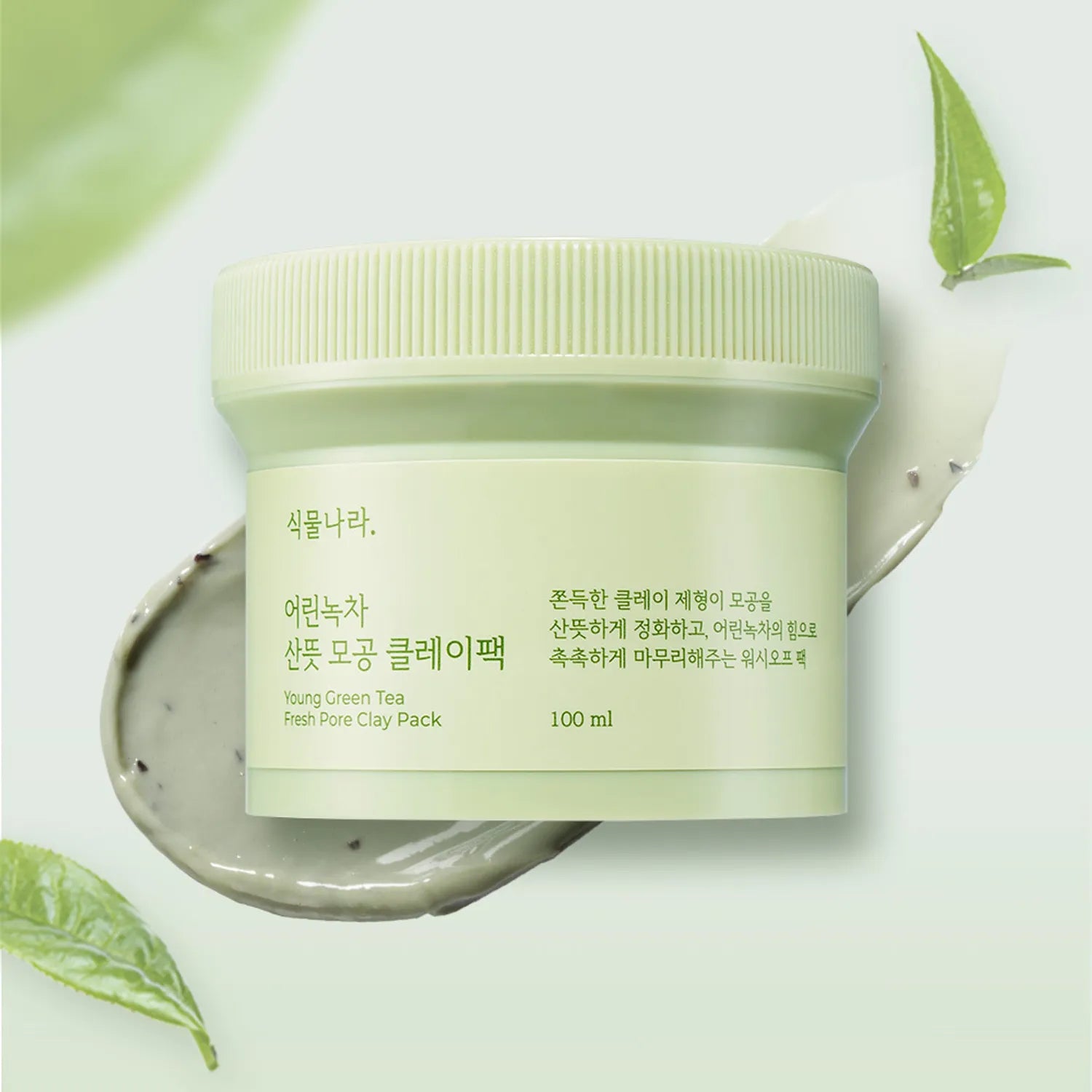 Shingmulnara Young Green Tea Fresh Pore Clay Pack 100ml