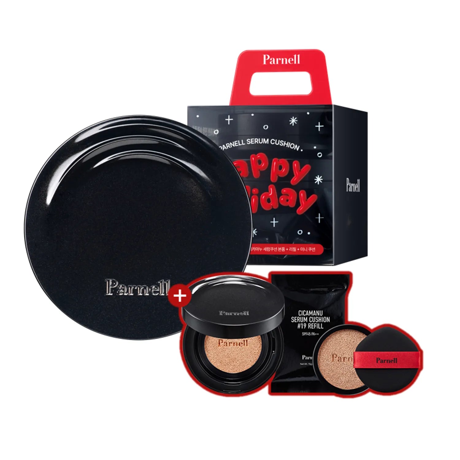Parnell Cicamanu Serum Cushion Set (+Refill) (3 Shades)
