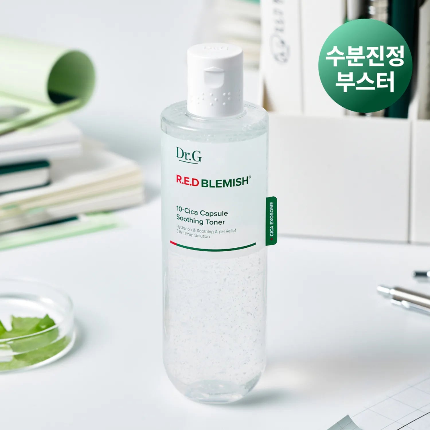 Dr.G Red Blemish 10-Cica Capsule Soothing Toner 300ml Set (+100ml)