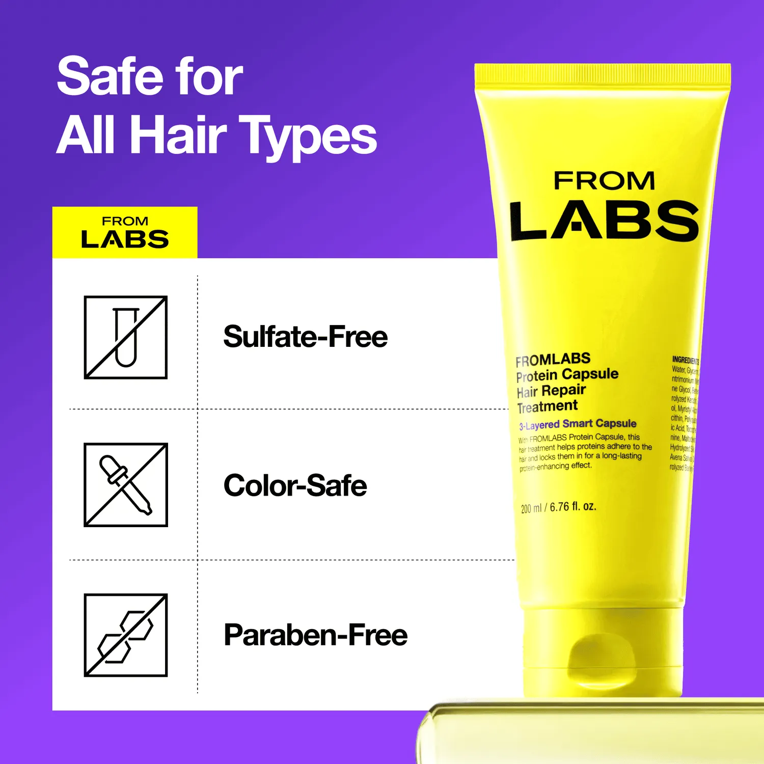 FROMLABS Protein Capsule Hair Repair Treatment 200ml Double Set