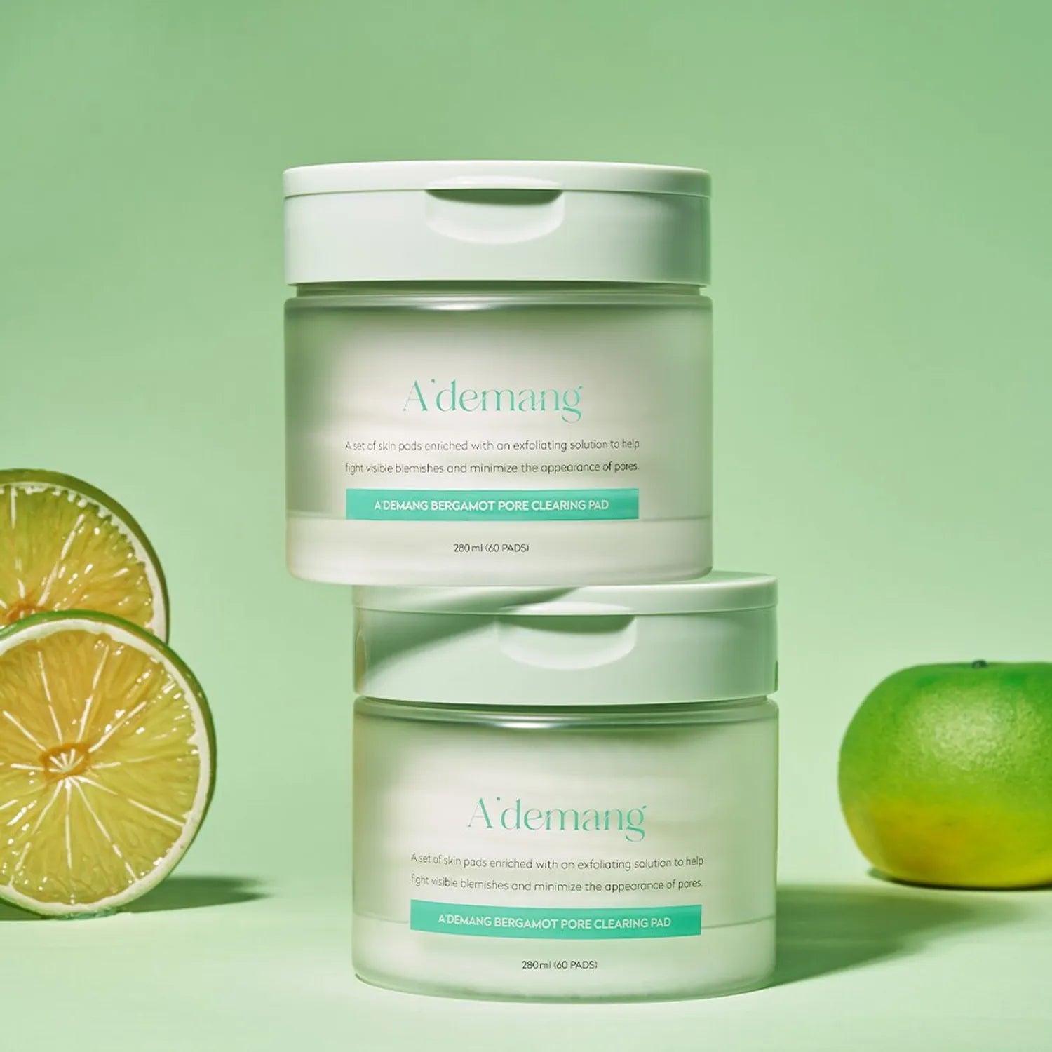 A'demang Bergamot Pore Clearing Pad 60 Pads