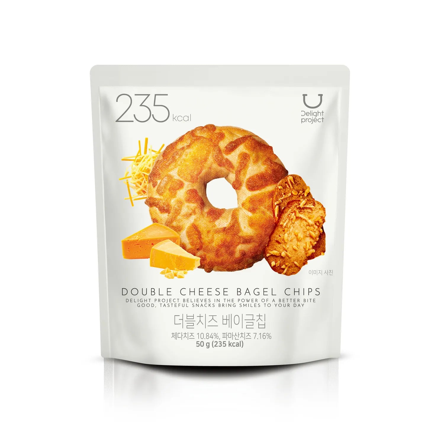 DELIGHT PROJECT Double Cheese Bagel Chips 50g