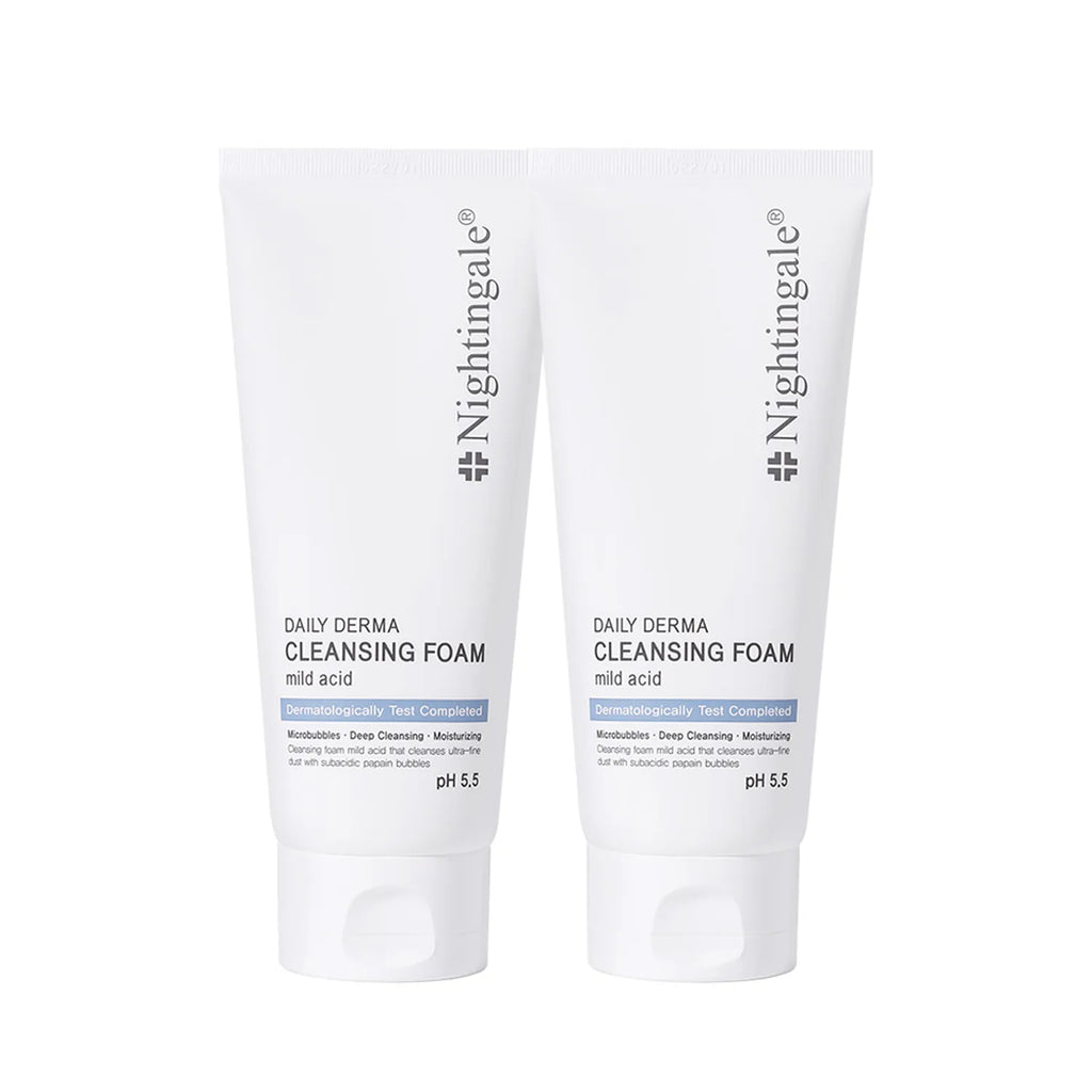 Nightingale Daily Derma Cleansing Foam Mild Acid 1+1