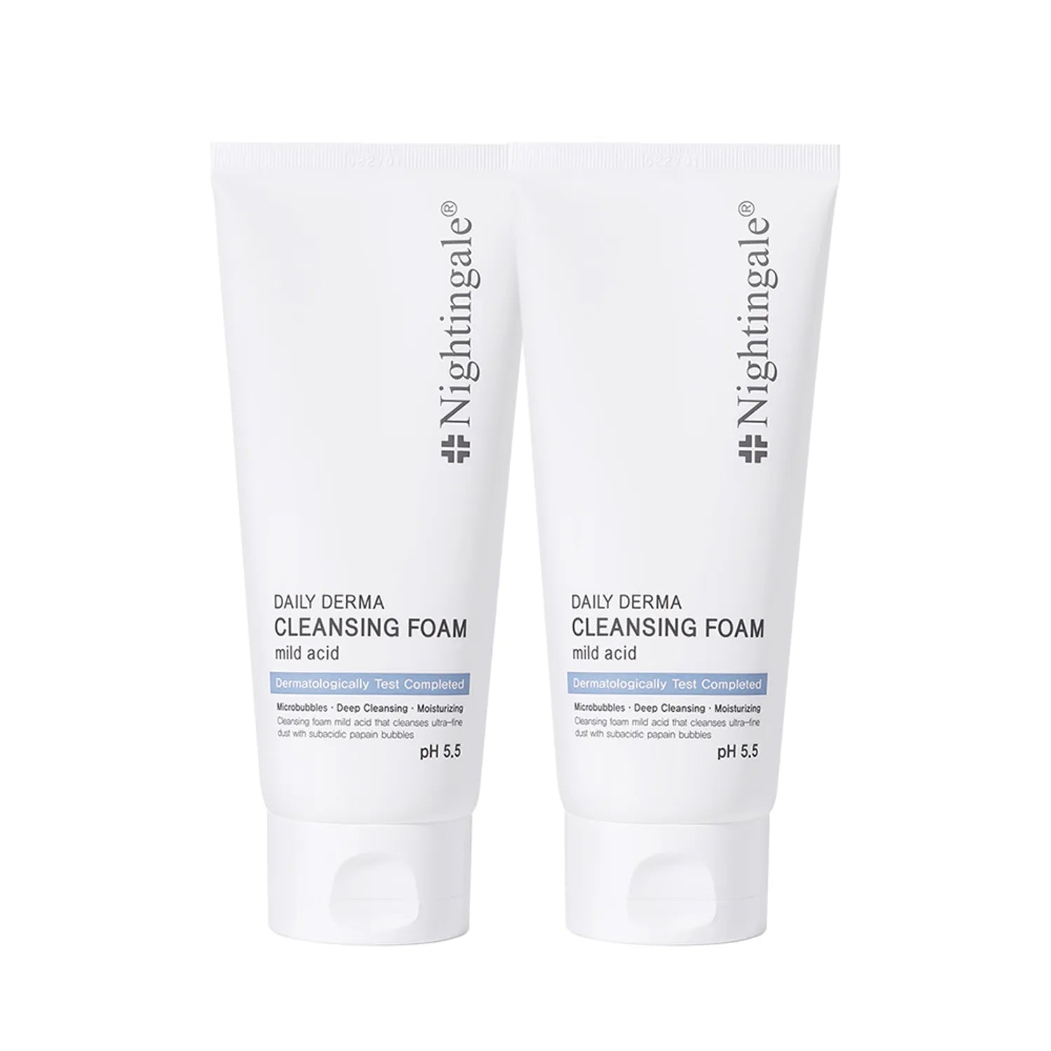 Nightingale Daily Derma Cleansing Foam Mild Acid 1+1