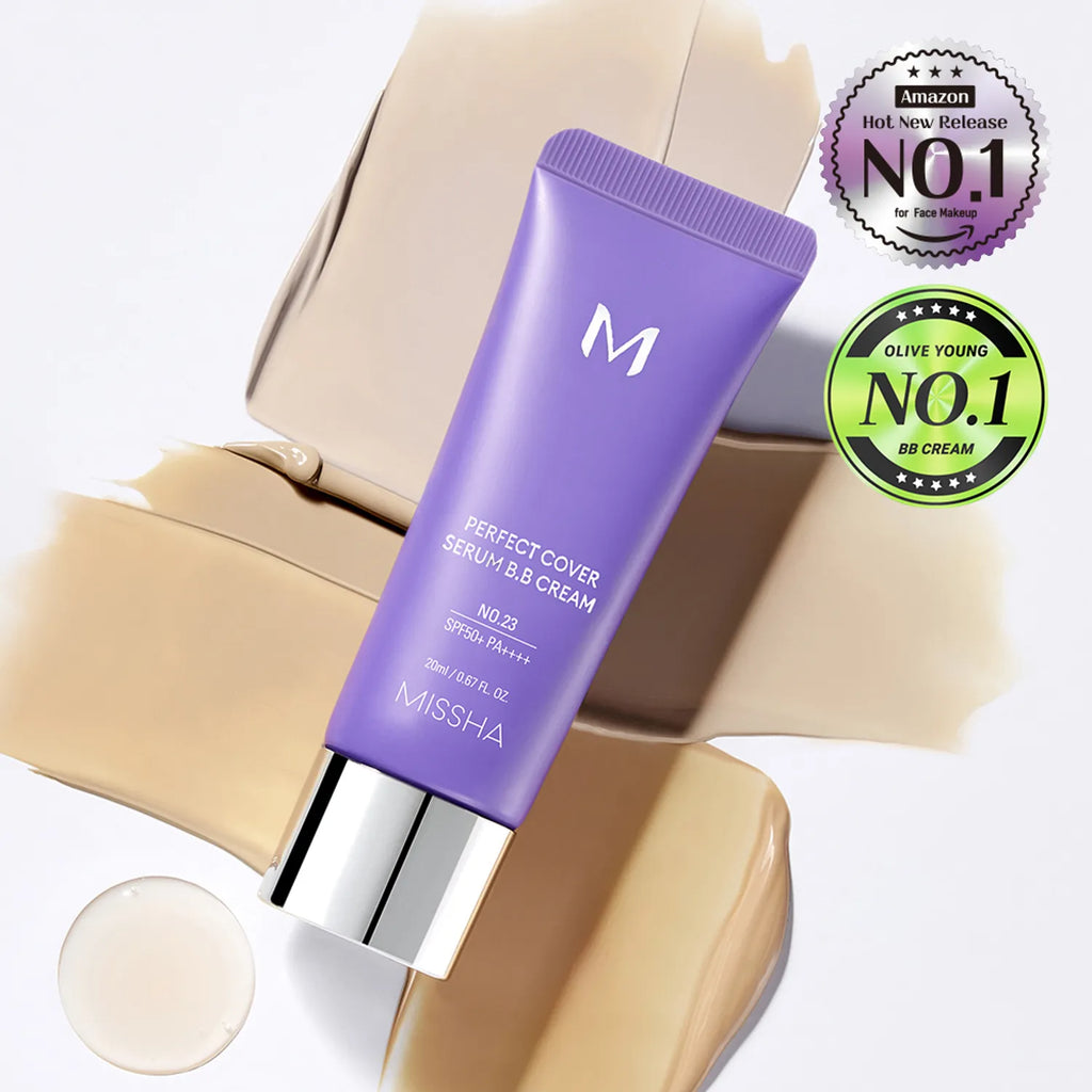 MISSHA M Perfect Cover Serum SPF50 BB Cream 20ml (4 Colors)