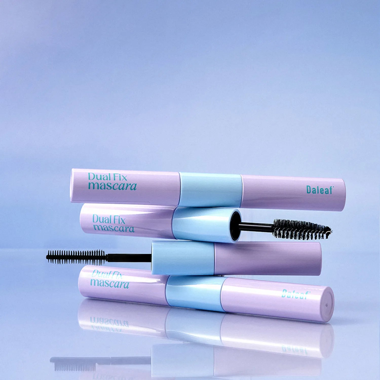 DALEAF Glam Dual Fix Hair Mascara 10ml Set (+Fixer 30ml)