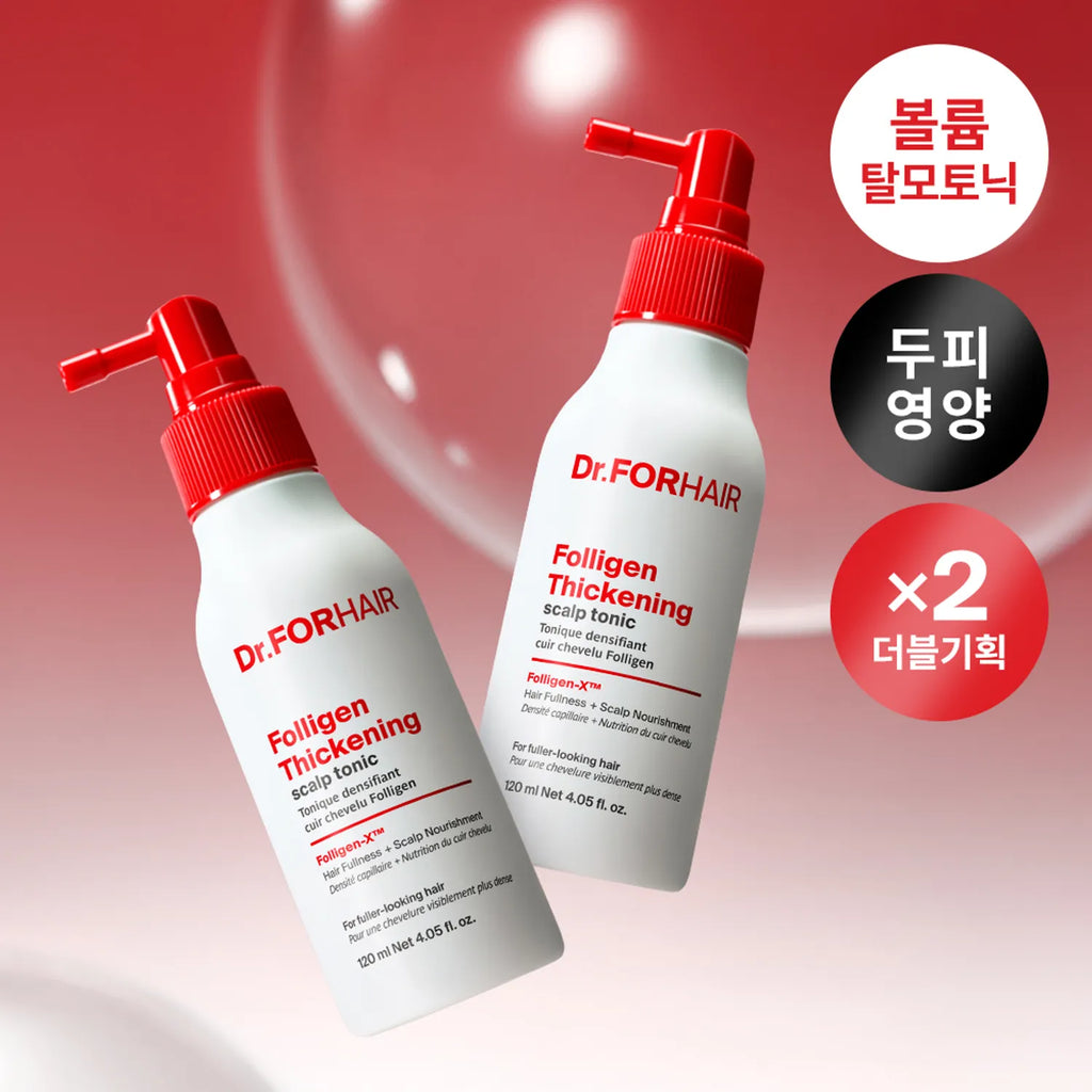 Dr.FORHAIR Folligen Thickening Scalp Tonic 120ml Double Pack