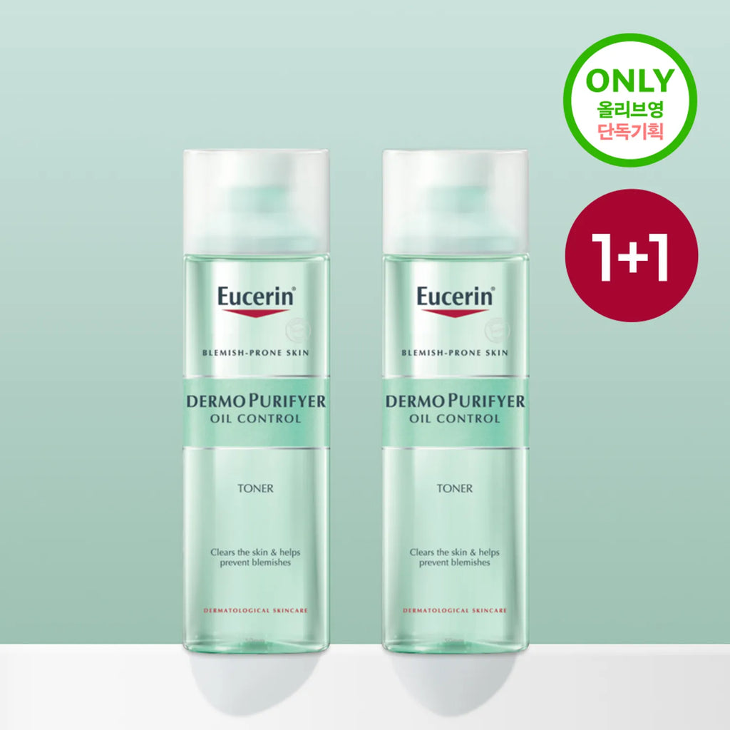 Eucerin Dermo Purifyer Oil Control Toner 200ml 1+1 Set